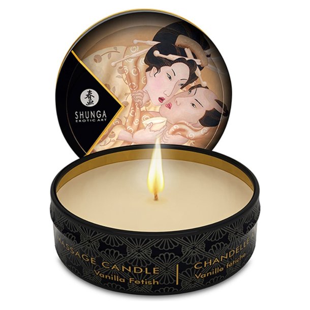 SHUNGA mini massagelys Vanilie 