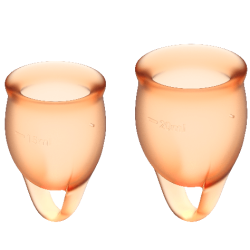 SATISFYER  menstruationskop orange