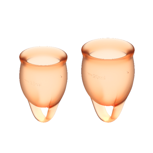 SATISFYER  menstruationskop orange