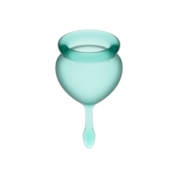 SATISFYER menstruationskop gr�n