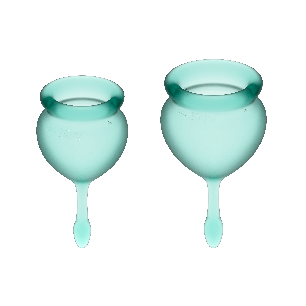 SATISFYER menstruationskop gr�n